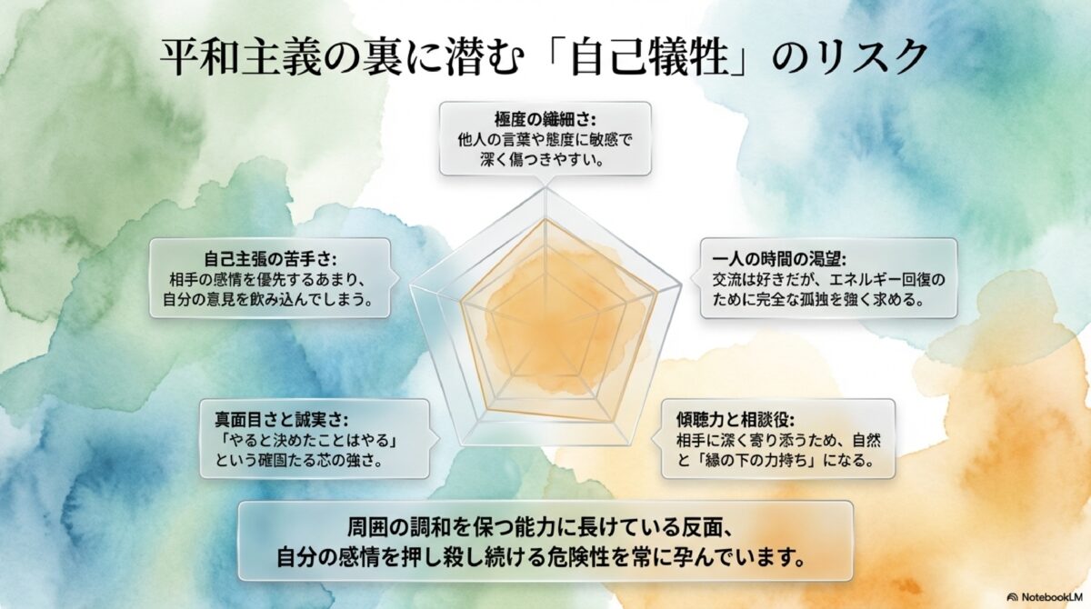 平和主義の裏に潜む「自己犠牲」のリスク