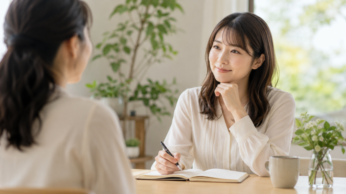 テイカー気質を見直し人間関係の改善を考える女性