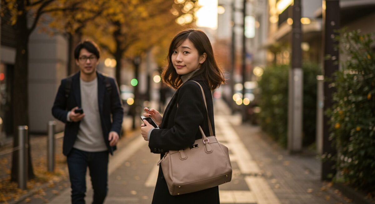 付き合ってからも彼氏から追われる関係性を続けている女性のイメージ画像