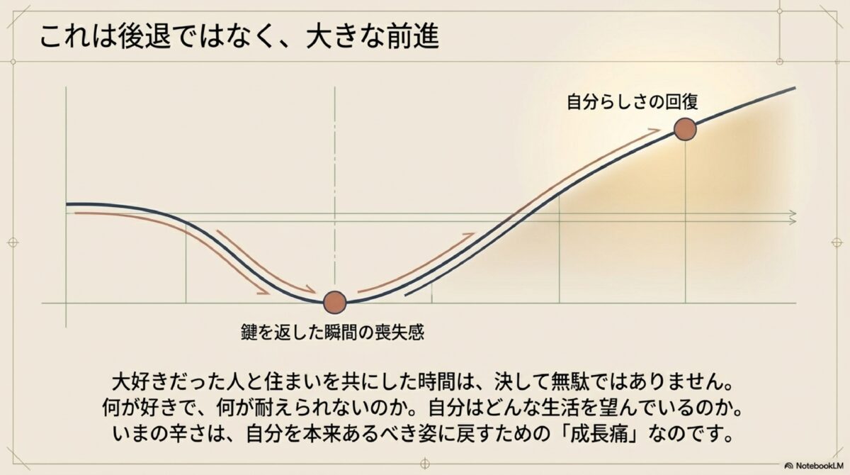 これは後退ではなく、大きな前進