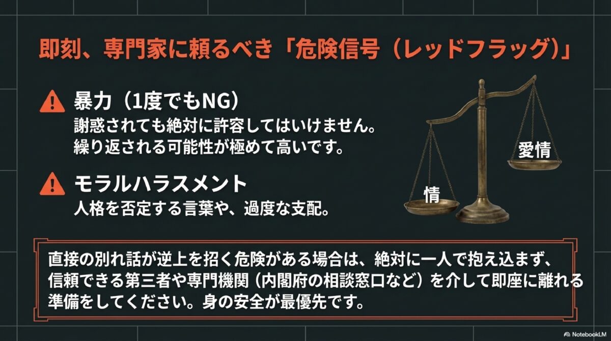 即刻、専門家に頼るべき「危険信号」